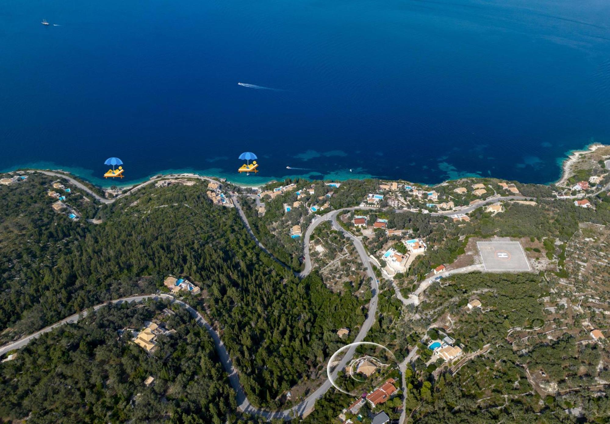 Villa Estia Ieromonachos Esterno foto