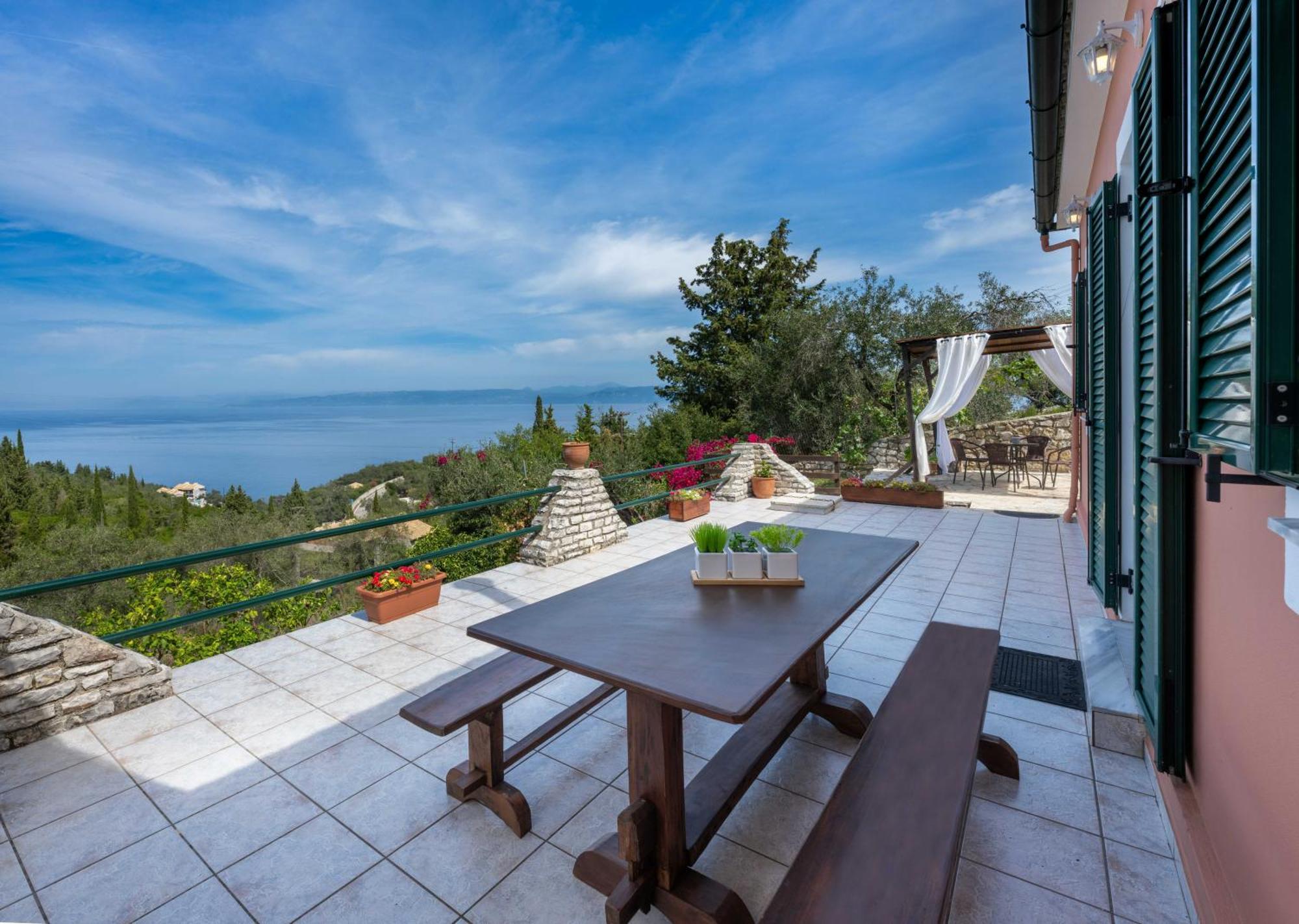 Villa Estia Ieromonachos Esterno foto